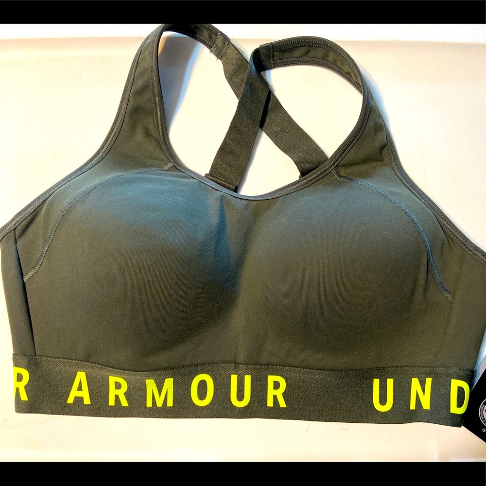 NWT Under Armour Reflect High Impact Sports Bra M